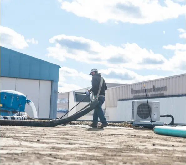 Complete commercial roof replacement services