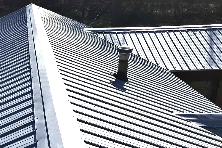 Metal roofing service, on-page